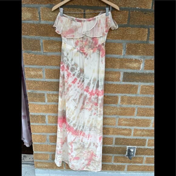 Gypsy 05 Silk Ruffle Maxi Dress XS - Picture 3 of 4